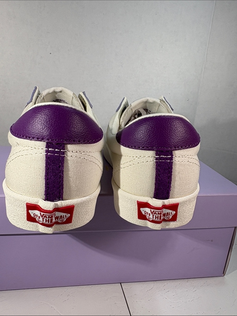 NWT Vans Sport Tri-Tone Purple Sneakers Women’s 7.5 - Picture 5 of 10